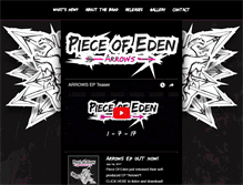 Tablet Screenshot of piece-of-eden.com
